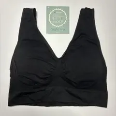 fukuske らくうすシェイプ Night Bra ブラックのサムネイル