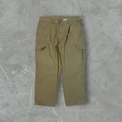 90s NAUTICA ワイドチノカーゴパンツ 極太 ストリート