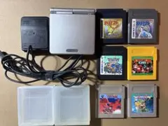 Nintendo ゲームボーイ アドバンスSP 本体 おまけソフト6本