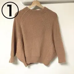 earth music &ecology 七分袖ニット&パーカーの2点セット