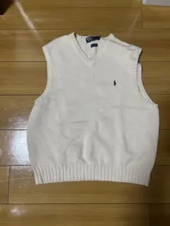 Polo by Ralph Lauren ホワイトニットベスト
