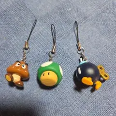 スーパーマリオ マスコット キーホルダー 3種セットのサムネイル