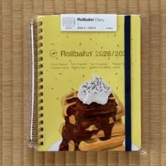 2026-2027 롤번 다이어리 L 맛있는 와플 3월부터 시작 ◎ ●