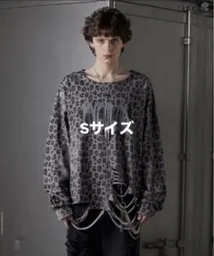 Grancy ヒョウ柄ロングスリーブTシャツ Sサイズ