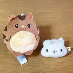 ギャビーのドールハウス マスコット ハムスターネコちゃん ぬいぐるみ ヘアピン