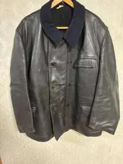50s-60s コルビジェジャケット カウレザー ブラックのサムネイル