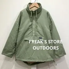 FREAK'S OUTDOORS 裏フリース ハーフジップ プルオーバー