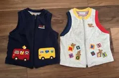 MIKIHOUSE ベスト 2枚 美品