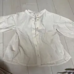 petit main ホワイト長袖シャツ 110