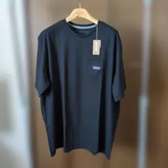 廃盤品 新品希少XXL パタゴニア P-6ラベル ポケットTEE 黒