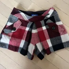 BURBERRY BLUE LABEL ショートパンツ　チェック　ウール　38