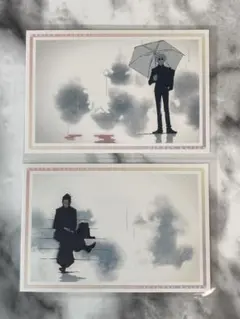 五条悟&夏油傑／懐玉・玉折　ED 場面写ポストカード／2枚セット／呪術廻戦