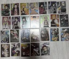 『鬼滅の刃』のカード付ウエハース1弾、2弾セット