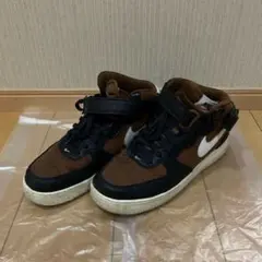 【NIKE】 Air Force1 Mid'Off-Noir and Pecan