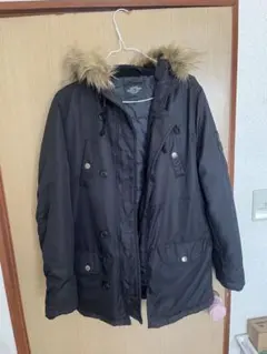 SPIRAL NEWS ブラック モッズコート M