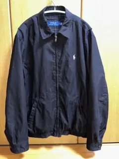 ポロ　ラルフローレン　ポリエステル　スウィングトップ