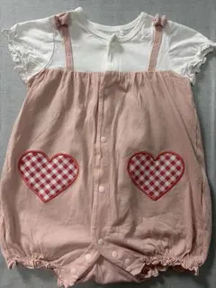 ELFIN DOLL カバーオール ロンパース 半袖 70