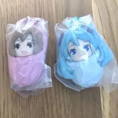 ピアプロ 初音ミク ばぶミク！ おくるみスイング 初音ミク MEIKO