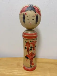創作こけし 牡丹文様 盛美津雄（もり みつお）氏 | Mercari