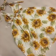 N67 リズリサひまわり柄ワンピース