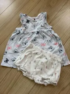 女の子ベビー用ワンピースセットのサムネイル