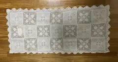 未使用品 テーブルセンター レース