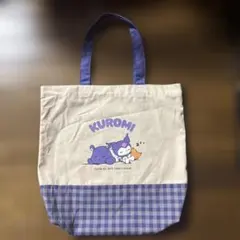 しまむらハッピーバッグ　ルームウエア　クロミ トートバッグのサムネイル