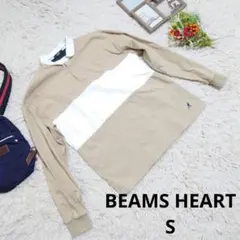BEAMS HEART Kangal 셔츠 긴팔 S 바이 컬러 국경