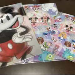 新品❣️クリアファイル・自由帳・シール7点セット(ディズニー・ポケモン・ムーミン)