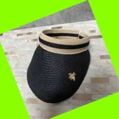 売れ筋❤蜂❤春夏 帽子❤❤サンバイザー❤レディース❤❤日焼け防止❤❤UVカット