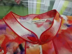 センソユニコ（VIVIENNE TAM ）半袖 チャイナ風 ブラウスのサムネイル