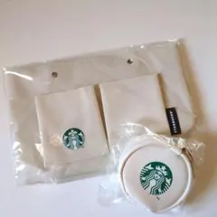 スターバックス 2025　バックインバック　クリアポーチ