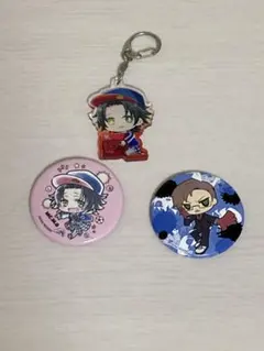 ヒプノシスマイク アクリルキーホルダー 缶バッジ