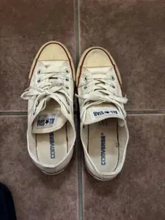 コンバースオールスター　アイボリー24.5センチ