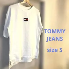 TOMMY JEANS ホワイトTシャツ size S