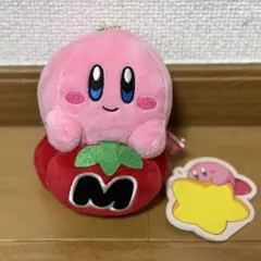 星のカービィ みまモフマスコット　トマト　キーホルダー　ぬいぐるみのサムネイル