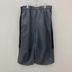 D255 NIKE DRI-FIT ハーフパンツ サッカー グレー メンズ S