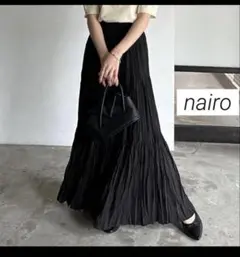 nairo ワッシャープリッツスカート