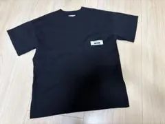 AMERI SEAM POCKET BIG TEE レディース Tシャツブラックのサムネイル