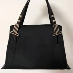 LANVIN en Bleu ハンドバッグ ブラックのサムネイル