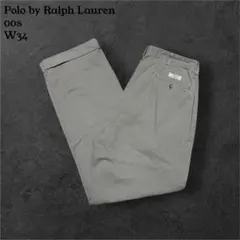 00sPolobyRalphLaurenラルフローレン2タックチノパングレージュ