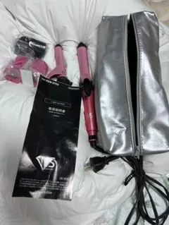 VS WSW-3700 ピンク 2way・3wayヘアアイロン 収納ポーチ付き