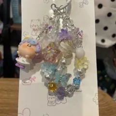 カラフルキャラクター付きストラップ