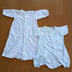 ファミリア 長肌着コンビ肌着セット