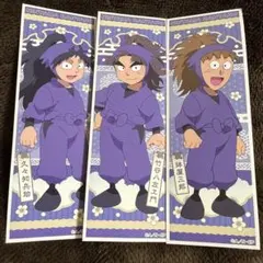 忍たま乱太郎 ロングステッカー 5年生 ３枚セット