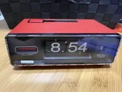 SEIKO QN401T パタパタ時計 赤 動作確認済み 昭和レトロのサムネイル