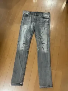 mnmlデニム36　stretch denim swag drip