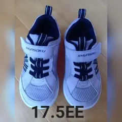 瞬足 キッズスニーカー 17.5EE ラベンダー