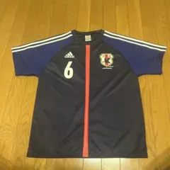 アディダス　adidas サッカー日本代表　サムライブルー　内田　ユニフォーム