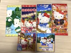 ご当地キティ ハンドタオル プチタオル6枚セット まとめ売り